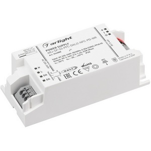 Изображение товара Блок питания ARJ-SP-53-PFC-DALI2-NFC-PD-WR (53W, 3-44V, 0.5-1.4A) (Arlight, IP20 Пластик) 044888