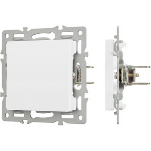 Изображение товара Заглушка встраиваемая для розетки SCT-MGG-PL-WH Arlight 044892