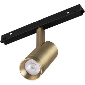 Изображение товара Трековый светильник магнитный MAG-ORIENT-SPOT-R35-6W Warm3000 (BR, 24 deg, 48V) (Arlight, IP20 Металл) 045064