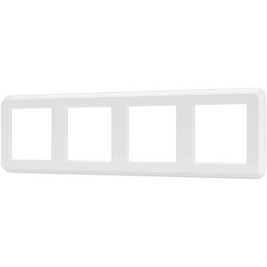 Изображение товара Рамка пластиковая FRM-VERSA-PL-4-WH Arlight 045187