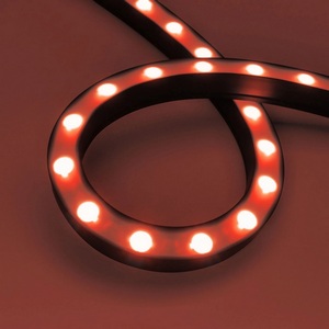 Изображение товара Грейзер DMX THOR-3D-F24-25x27mm 24V RGBW-White6000 (24 W/m, IP65, 1m, wire x2) (Arlight, Силикон) 045266