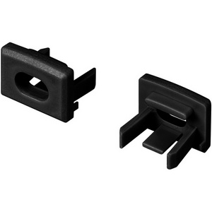 Изображение товара Заглушка PIK-1007 черная с отверстием (Arlight, Пластик) 045496