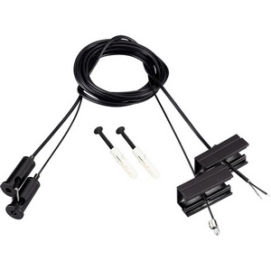 Изображение товара Подвес токопроводящий SL-LINE-25100 2x2m Set BLACK (Arlight, провод 2x0.5) 045799