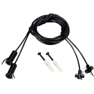 Изображение товара Подвес токопроводящий ARL-SL-LINE 2x2m Set BLACK (Arlight, провод 2x0.5) 045800