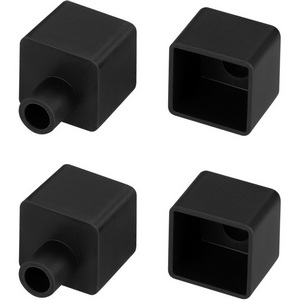 Изображение товара Заглушка WPH-FLEX-1616 BLACK с отверстием (Arlight, Пластик) 045873