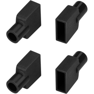 Изображение товара Заглушка WPH-FLEX-0612-SIDE BLACK с отверстием (Arlight, Силикон) 045910