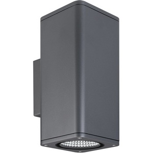 Изображение товара Светильник LGD-EVO-WALL-TWIN-S100x100-2x12W Day4000 (GR, 44 deg, 230V) (Arlight, IP54 Металл, 3 года) 046194