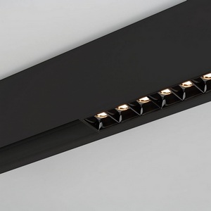 Изображение товара Светильник трековый магнитный MAG-LASER-45-L320-12W Day4000 (BK, 15 deg, 24V, DALI) (Arlight, IP20 Металл) 046525