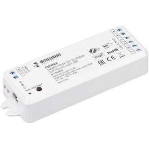 Изображение товара INTELLIGENT ARLIGHT Диммер SMART-PWM-102-72-RGBW-SUF (12-24V, 4x3A, ZB) (IARL, Пластик) 046537