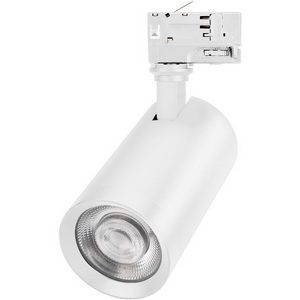 Изображение товара Трековый светильник трехфазный LED LGD-CALIPSO-4TR-R85-20W Day4000-MIX (WH, 38 deg, 230V, TRIAC) (Arlight, IP20 Металл) 046739