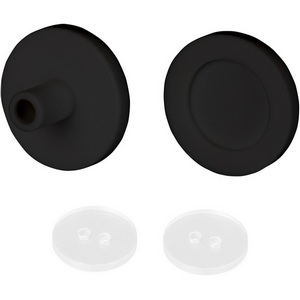 Изображение товара Заглушка ARL-MonLIGHT-ROUND-25-CAP-TOP-SET-BLACK (Arlight, Силикон) 047067