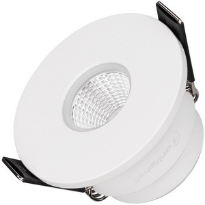 Изображение товара Потолочный светильник встраиваемый с отверстием 60 мм светодиодный MS-GLORY-BUILT-R54-5W Day4000 (WH, 60 deg, 230V) (Arlight, IP54 Металл) 047286