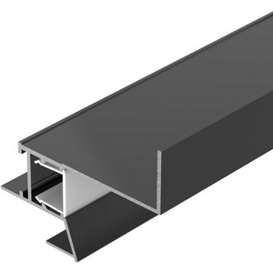 Изображение товара Профиль световая линия под гипсокартон СEIL-S18-SHADOW-SIDE-3000 BLACK (Arlight, Алюминий) 047639