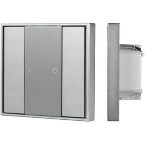 Изображение товара INTELLIGENT ARLIGHT Кнопочная панель DALI-201-23-1G-DIM-DT6-IN Silver (BUS, Frame) (IARL, IP20 Металл, 3 года) 048181