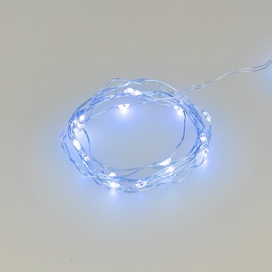 Изображение товара Светодиодная гирлянда ARD-DEW-HOME-2000-CLEAR-20LED-STD Blue (1.5V, Battery Pack, Cork) (Ardecoled, IP20) 048699