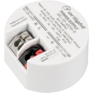 Изображение товара Блок питания ARJ-SP-40250-R (10W, 27-40V, 250mA) (Arlight, IP20 Пластик, 5 лет) 048764