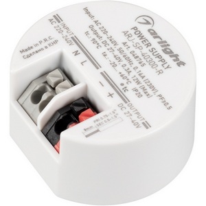 Изображение товара Блок питания ARJ-SP-40300-R (12W, 27-40V, 300mA) (Arlight, IP20 Пластик, 5 лет) 048765