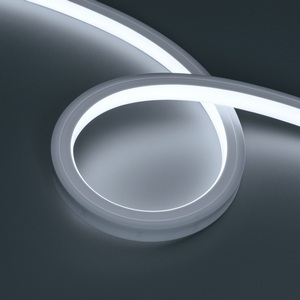 Изображение товара Светодиодная лента герметичная NOVA-TOP-PU-A120-16x15mm 24V White7200 (10 W/m, IP68, 5m, wire x2) (Arlight, Полиуретан) 049075