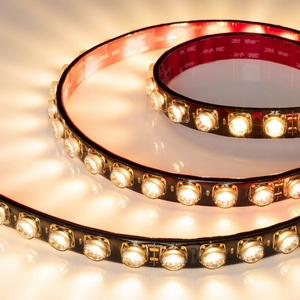 Изображение товара Светодиодная лента влагозащищенная 2835 герметичная FLT-PS-A42-BLACK-23mm 24V Warm2700 (21 W/m, IP67, 15deg, 5m) Arlight 049301