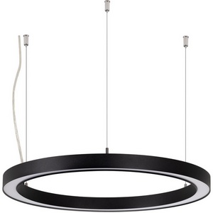 Изображение товара Подвесной светильник SP-CIRCLE-HANG-O3535-D500-30W Warm3000 (RAL9005, 120 deg, 230V) IP40 LED (Arlight, Алюминий) 049360