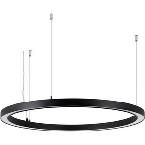 Изображение товара Подвесной светильник SP-CIRCLE-HANG-O3535-D900-55W Day4000 (RAL9005, 120 deg, 230V) IP40 LED (Arlight, Алюминий) 049367