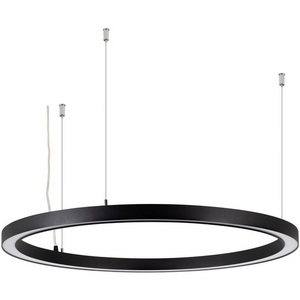 Изображение товара Подвесной светильник SP-CIRCLE-HANG-O3535-D1000-60W Day4000 (RAL9005, 120 deg, 230V) IP40 LED (Arlight, Алюминий) 049369