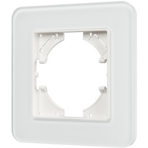 Изображение товара Рамка стеклянная FRM-OMALI-SFGS-1-WH Arlight 049675