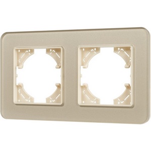 Изображение товара Рамка стеклянная FRM-OMALI-GS-2-GD Arlight 049695