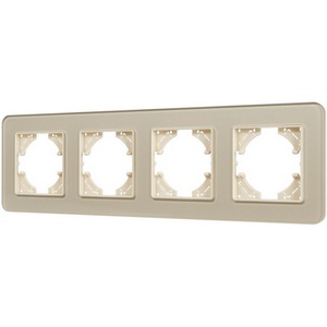 Изображение товара Рамка стеклянная FRM-OMALI-GS-4-GD Arlight 049703