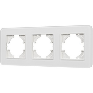 Изображение товара Рамка стеклянная FRM-OMALI-SFGS-3-WH Arlight 049712