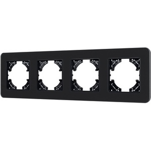 Изображение товара Рамка стеклянная FRM-OMALI-SFGS-4-BK Arlight 049717