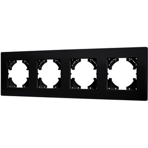 Изображение товара Рамка пластиковая FRM-PERIO-PL-4-BK Arlight 049759