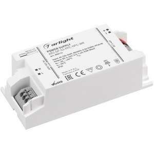 Изображение товара Блок питания ARJ-SP-53-PFC-NFC-WR (53W, 3-44V, 0.5-1.4A) (Arlight, IP20 Пластик) 050114
