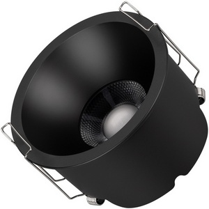 Изображение товара Встраиваемый точечный светильник светодиодный MS-HARBOR-R106-15W Day4000 (BK, 24 deg, 230V) (Arlight, IP20 Металл, 5 лет) 050179