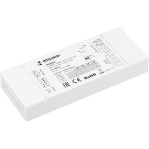 Изображение товара INTELLIGENT ARLIGHT Диммер SMART-PWM-102-72-SH-PS-SUF (12-48V, 2x7A, 2.4G) (IARL, Контроллер) 050444