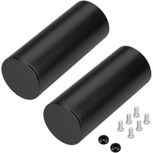 Изображение товара Заглушка ROUND-D36-360 BLACK с отверстием (Arlight, Металл) 050534