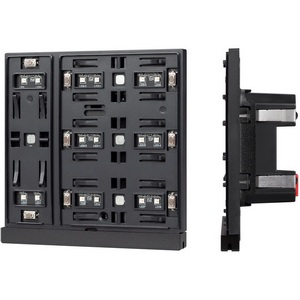 Изображение товара INTELLIGENT ARLIGHT Механизм панели KNX-304-22-IN Black (Bus) (IARL, IP20 Пластик, 2 года) 051688
