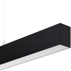 Изображение товара Подвесной линейный светильник LED SP-LINE-HANG-4970-L3000-105W Day4000 (RAL9005, 120 deg, 230V) IP33 (Arlight, Металл) 051866