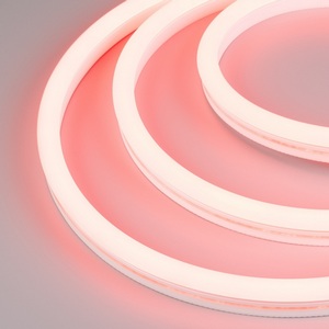 Изображение товара Светодиодная лента герметичная WAVE-SIDE-A120-12x25mm 230V Red (12 W/m, IP67, 50m, wire x2) (Arlight, Грибовидная форма) 051942