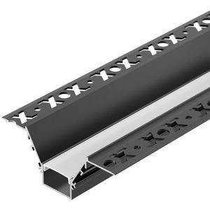 Изображение товара Профиль световая линия под гипсокартон COMFORT21-V-FANTOM-2000 BLACK (Arlight, Алюминий) 052544