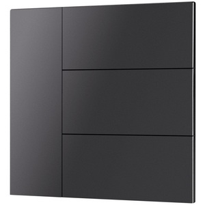 Изображение товара INTELLIGENT ARLIGHT Накладка панели KNX-23-4G-SUF Dark Grey (Backlightless) (IARL, IP20 Металл, 2 года) 052879