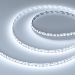 Изображение товара Светодиодная лента 2835 FC-A120-8mm 24V White6000-CX1 (5 W/m, IP20, 5m) (Arlight, резка 1 светодиод) 052923
