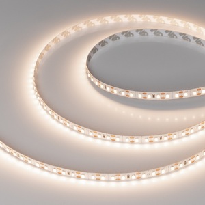 Изображение товара Светодиодная лента 2835 FC-A120-8mm 24V Warm3500-CX1 (5 W/m, IP20, 5m) (Arlight, резка 1 светодиод) 052926
