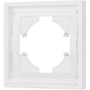 Изображение товара Рамка пластиковая FRM-TENDO-PL-1-WH (Arlight, Белый) 053835