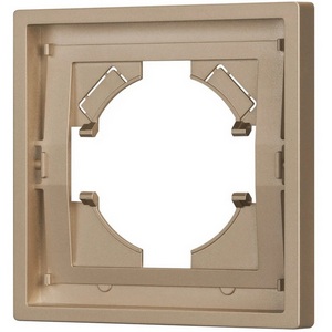 Изображение товара Рамка пластиковая FRM-TENDO-PL-1-GD (Arlight, Песочный) 053838
