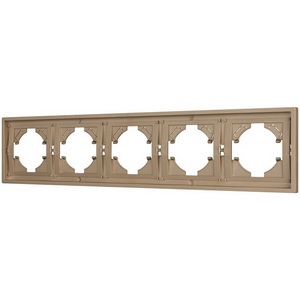Изображение товара Рамка пластиковая FRM-TENDO-PL-5-GD (Arlight, Песочный) 053854