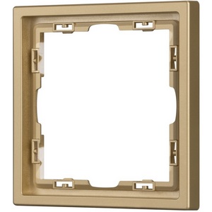 Изображение товара Рамка пластиковая FRM-NOBE-SFPL-1-GD (Arlight) 054213