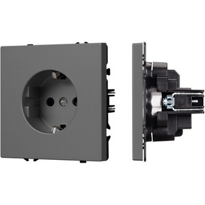 Изображение товара Механизм электрической розетки SCT-NOBE-MEU1-SFPL-GR (230V, 16A) (Arlight) 054279