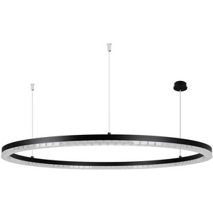 Изображение товара Подвесной светильник светодиодный SP-DIAMOND-R850-40W Warm3000 (BK, 45 deg, 230V, TRIAC) (Arlight, IP20 Металл) 054483