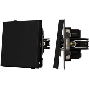 Изображение товара Механизм выключателя одноклавишный непроходной SWT-TENDO-MK01-SFPL-BK (230V, 10A) (Arlight) 054566